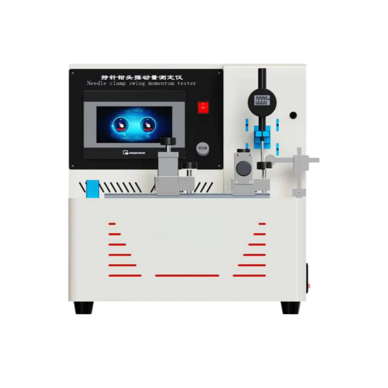 持针钳钳头端摆动量测试仪
